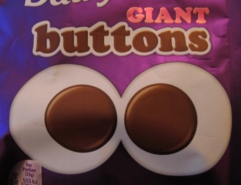 GIANT chocolate buttons